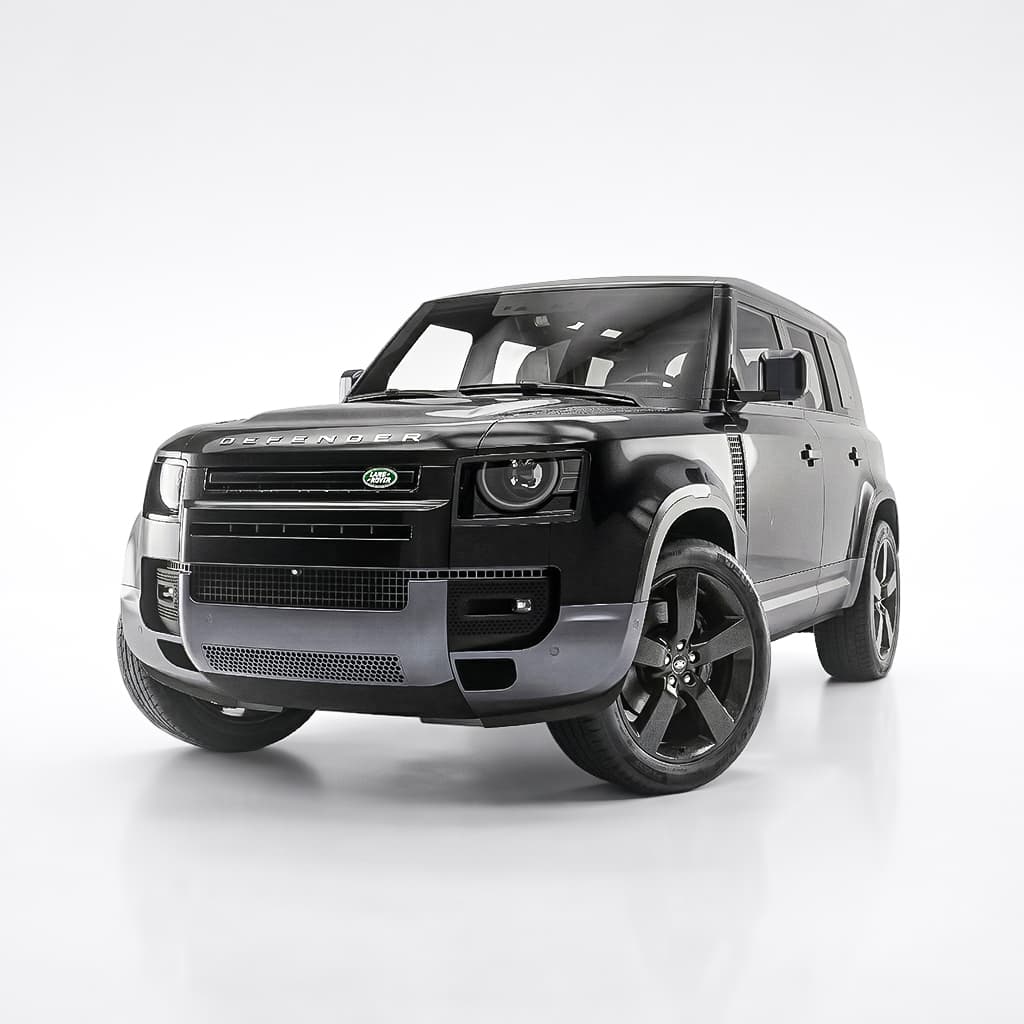 Land Rover Defender custom build rendered for Powerdose