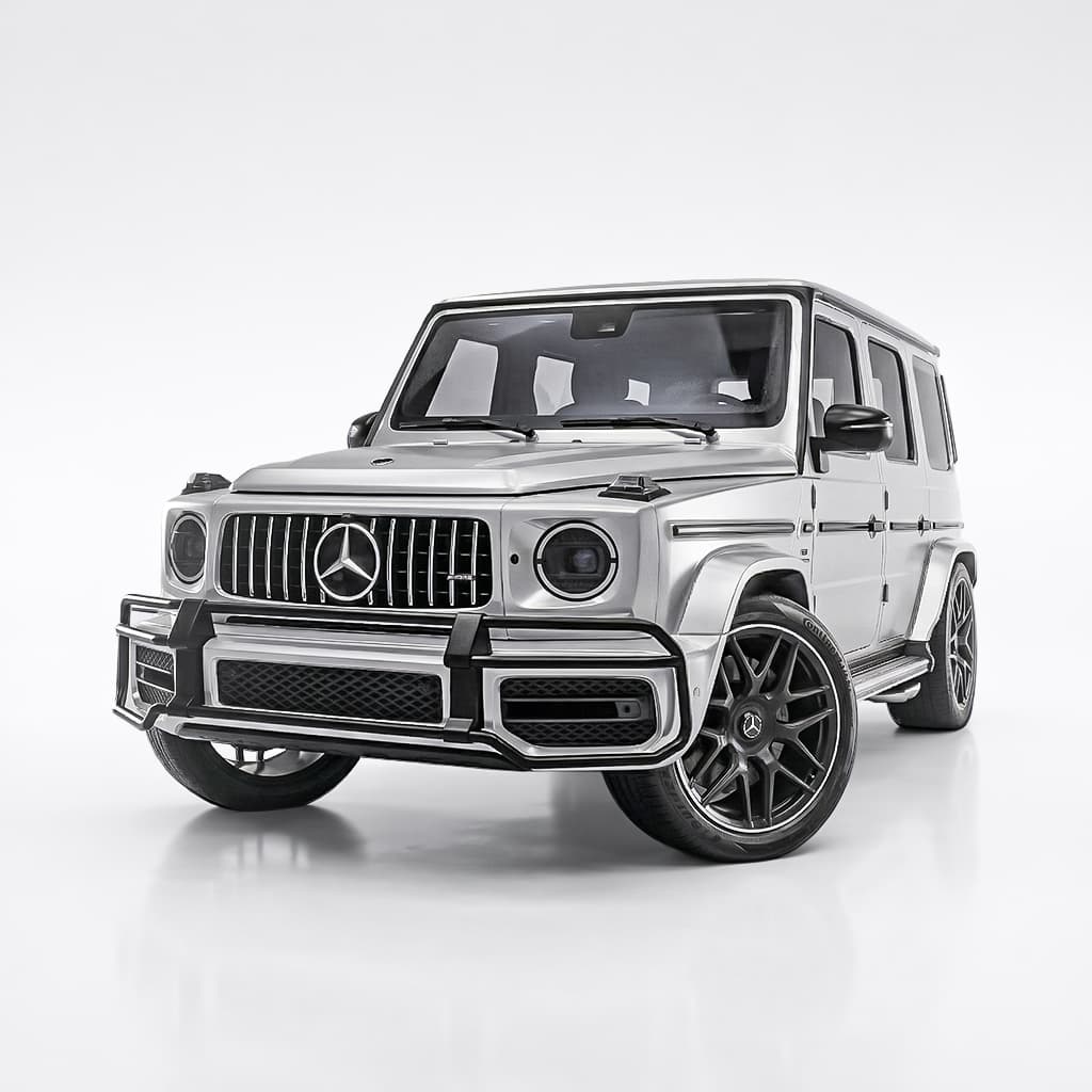 Mercedes G-Class custom build rendered for the Powerdose platform