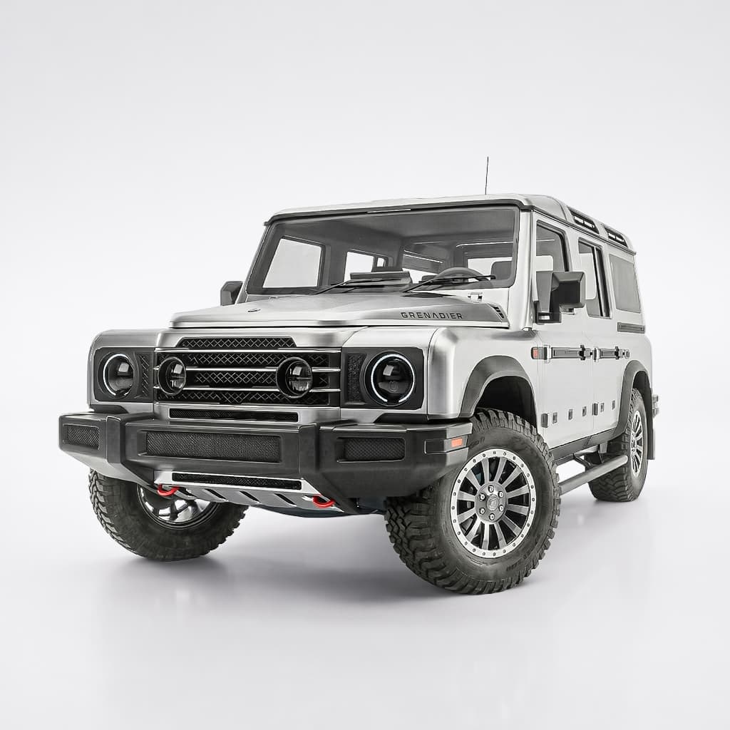 Ineos Grenadier custom build rendered for Powerdose