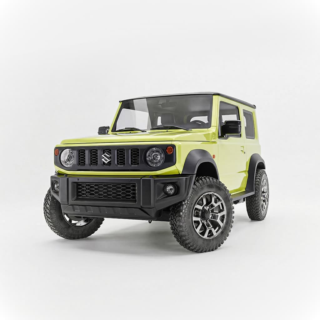 Suzuki Jimny custom build rendered for Powerdose